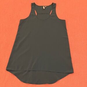 Teal small Sleeveless summer Blouse / tank top